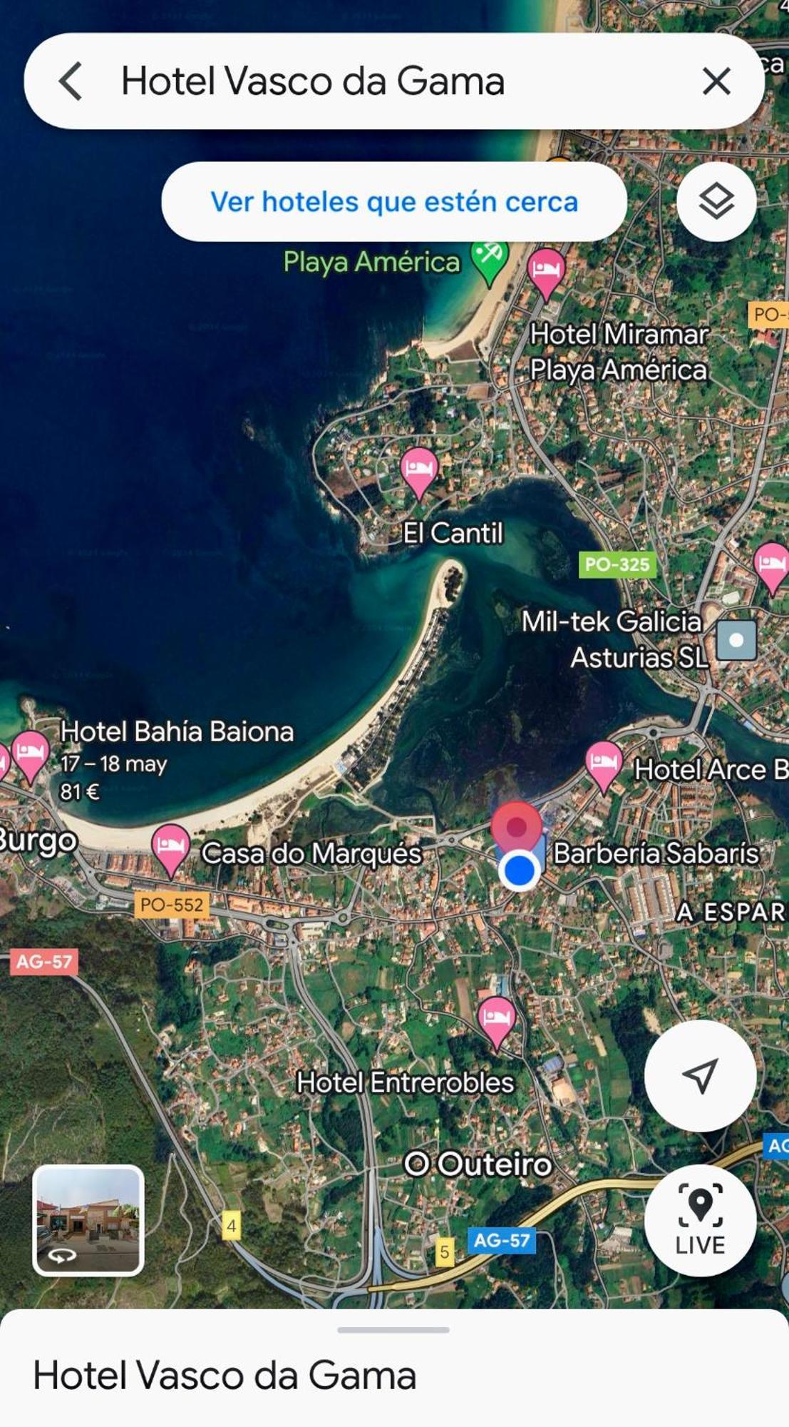 Hotel Vasco Da Gama Sabaris Bagian luar foto